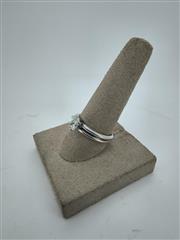 Lady's Diamond Engagement Ring .50 CT. 18K White Gold 5.1g